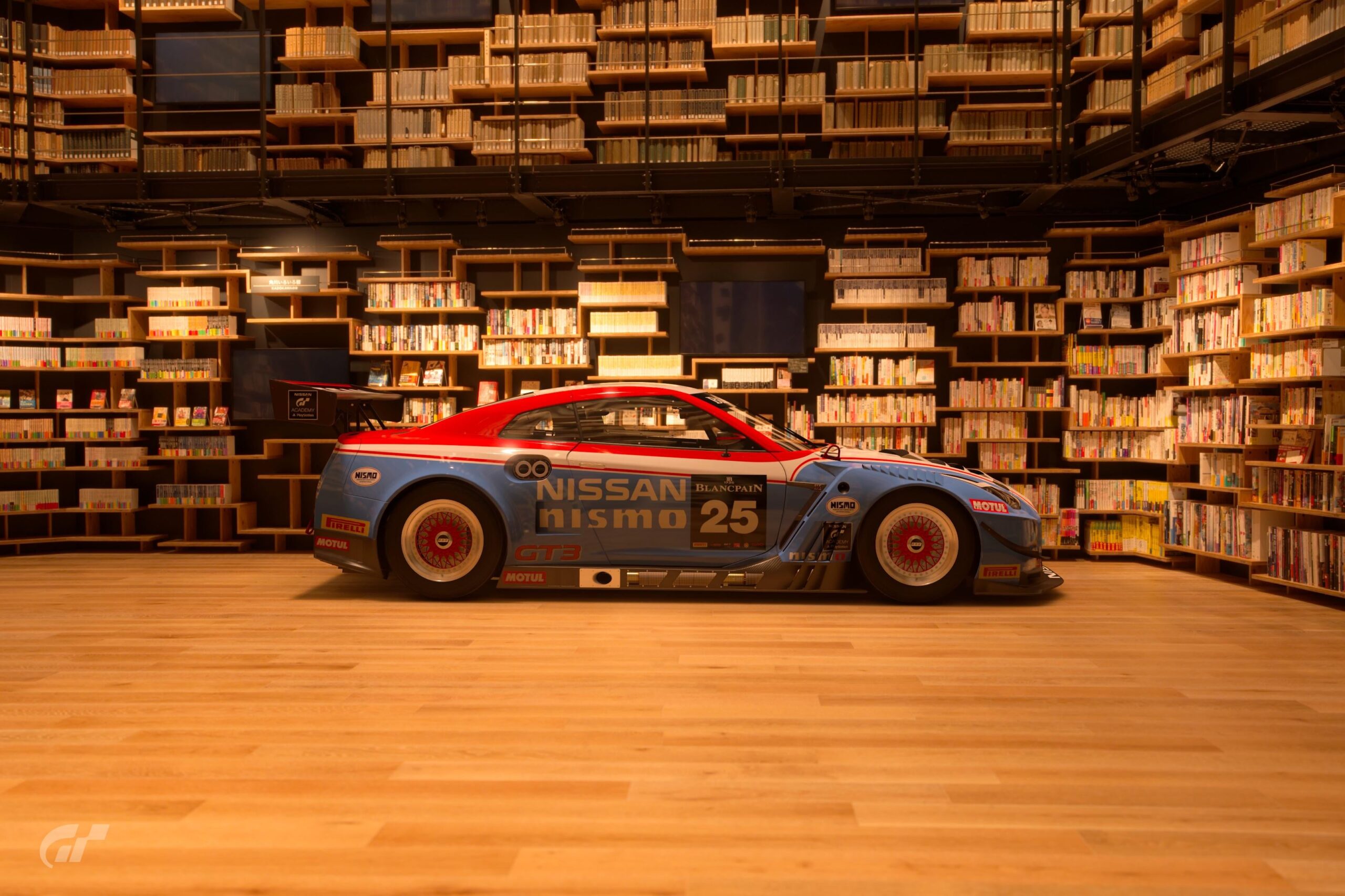 Probably the last thing that should be in a library….(Gran Turismo 7)